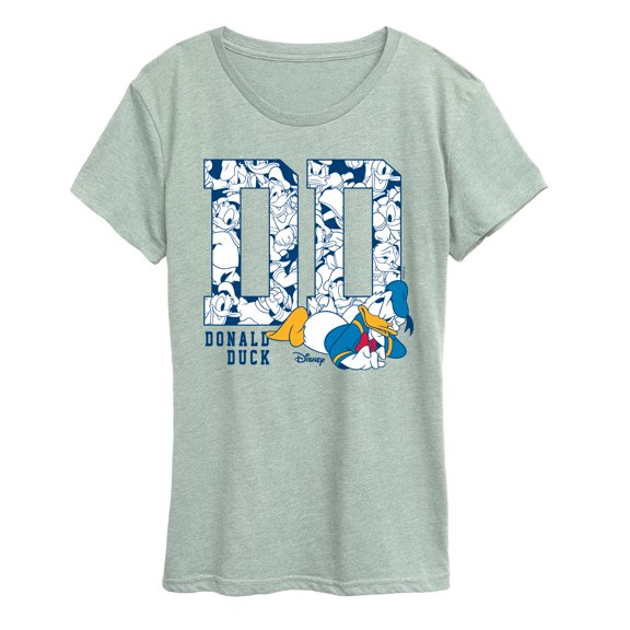 Disney - Donald Ears - Women's Short Sleeve Graphic T-Shirt