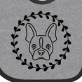 thumbnail image 4 of Inktastic Boston Terrier Dog Gift Idea Girls Baby Bib, 4 of 4