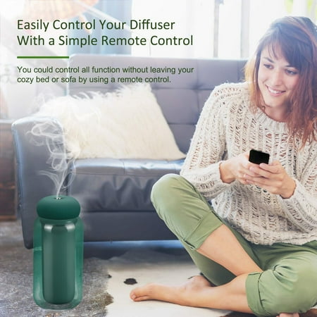 

TUTUnaumb 2022 Winter Clearance Cool Mist Humidifier Diffuser 300Ml Small Humidifiers For Bedroom With Star-Green