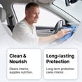thumbnail image 5 of Car Interior Cleaner Kit for Leather and Plastic, 100ml Care with Towel and Sponge for Stain Removal and Gloss Restoration, 5 of 9