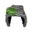 thumbnail image 4 of Tortue Grotte, Plate-Forme de Relaxation de Stress Reptile Multifonctionnelle Grotte de Cache pour Terrarium pour Animaux de Compagnie pour Gecko pour Tortues, 4 of 8