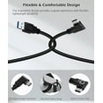 thumbnail image 5 of PRIME- 16Ft/5M Link Cable For Meta Quest 2/3 Type-C Right Angle To Usb A Charging Cord, 5 of 6