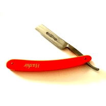 Men’s Solid Barber Straight Razor Shaving Tool Hair Removal Hashir Brand Orange Handle