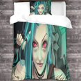 thumbnail image 3 of CAYBES League of Legends 3D Digital Print Quilt Cover Bedding Sets with Creative Jinx Duvet Cover Sets Soft Microfiber Quilt Cover with Zipper Closure Single, 3 of 5