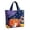 Red, variant on Halloween Tote Bag Ghost Witch Pumpkin Floral Print Quilted Shoulder Handbag for Shopping Travel Casual Daily Use Women