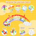 thumbnail image 3 of Tabla de pared Montessori Sensory JAYOBGO para niños de 3 a 6 años, 3 of 8