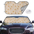 thumbnail image 2 of Fotbe Squirrel Animal Car Windshield Sunshade | Sun Visor Protector Front Window Shade, Keeps Out UV Rays, Keeps Your Vehicle Cool-Small, 2 of 7
