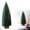 C, variant on Balsam Hill Christmas Trees,Mini Artificial Xmas Tree For Christmas Decoration Christmas Tree Miniature Table Decor Tree With Wooden Base Bottle Brush Tree For Home Christmas Decor Diy (1.96*3.93 In)