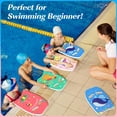 thumbnail image 4 of HEY! SPLASH Swim Kickboard for Kids, Swimming Training Kickboard, Cute Pattern Swim Training Aid for Children, Pool Exercise Equipments for Beginning Swimmers Safety Swim Board Auxiliary, 4 of 9