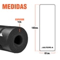 thumbnail image 4 of Tapete para Yoga y Pilates Altera  NBR0518 Grosor 1cm Pilates Foam 184x61 cm Negro, 4 of 6