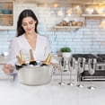 thumbnail image 2 of BREKX Cheers Stainless Steel Beverage Tub with Four Champagne Flutes, Wedding Gift, 2 of 8