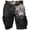 A-White1789, variant on Men's Watercolor Wolf Print Cargo Knee Shorts Solid Multi Pocket Bottoms Western Vintage Trunks