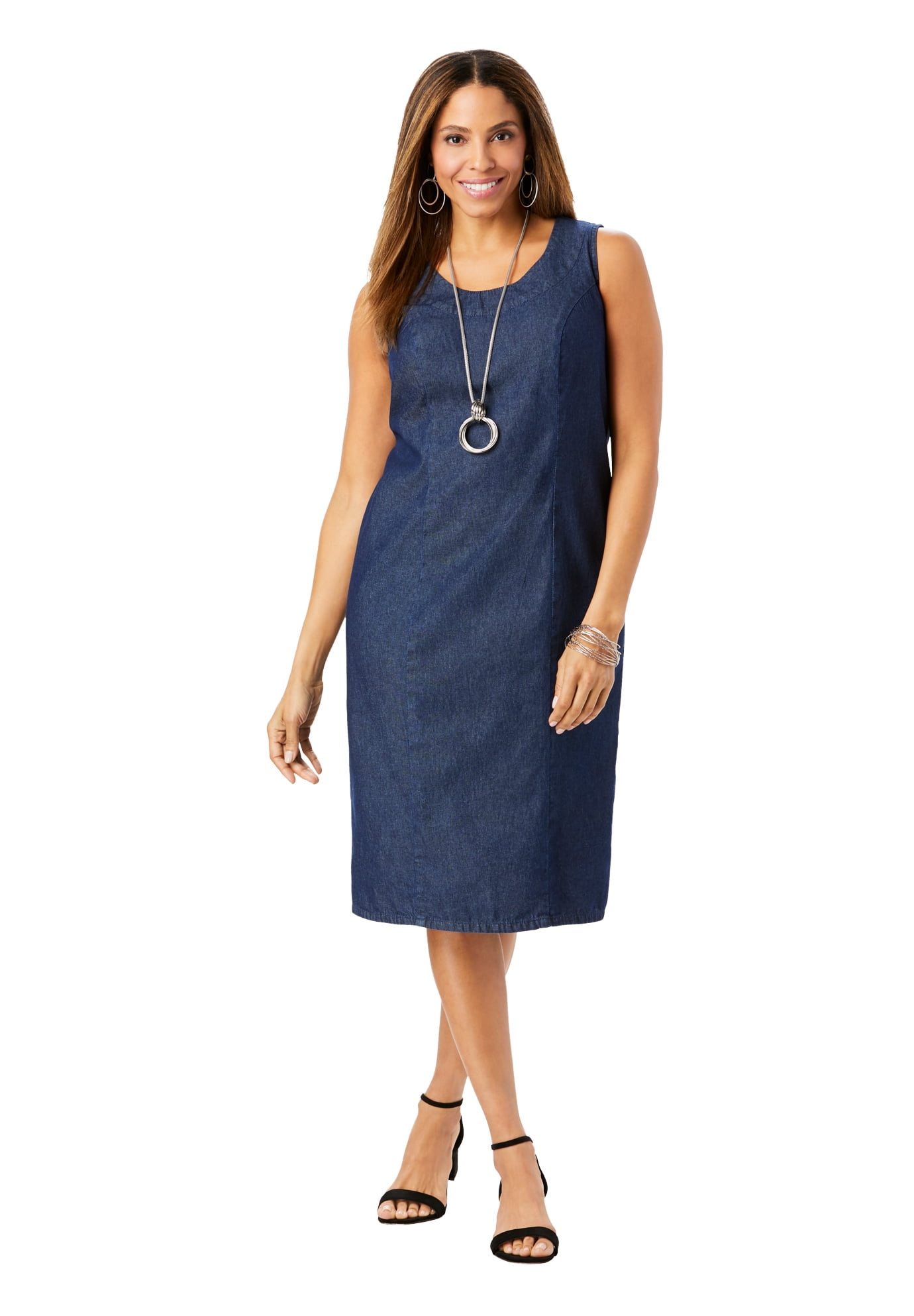 jessica london denim dress