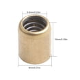 thumbnail image 2 of Copper Oil Cup Straight-Through Pressure Injection Oil Cup Grease Nipple Oil Cup 8x10mm, 2 of 8