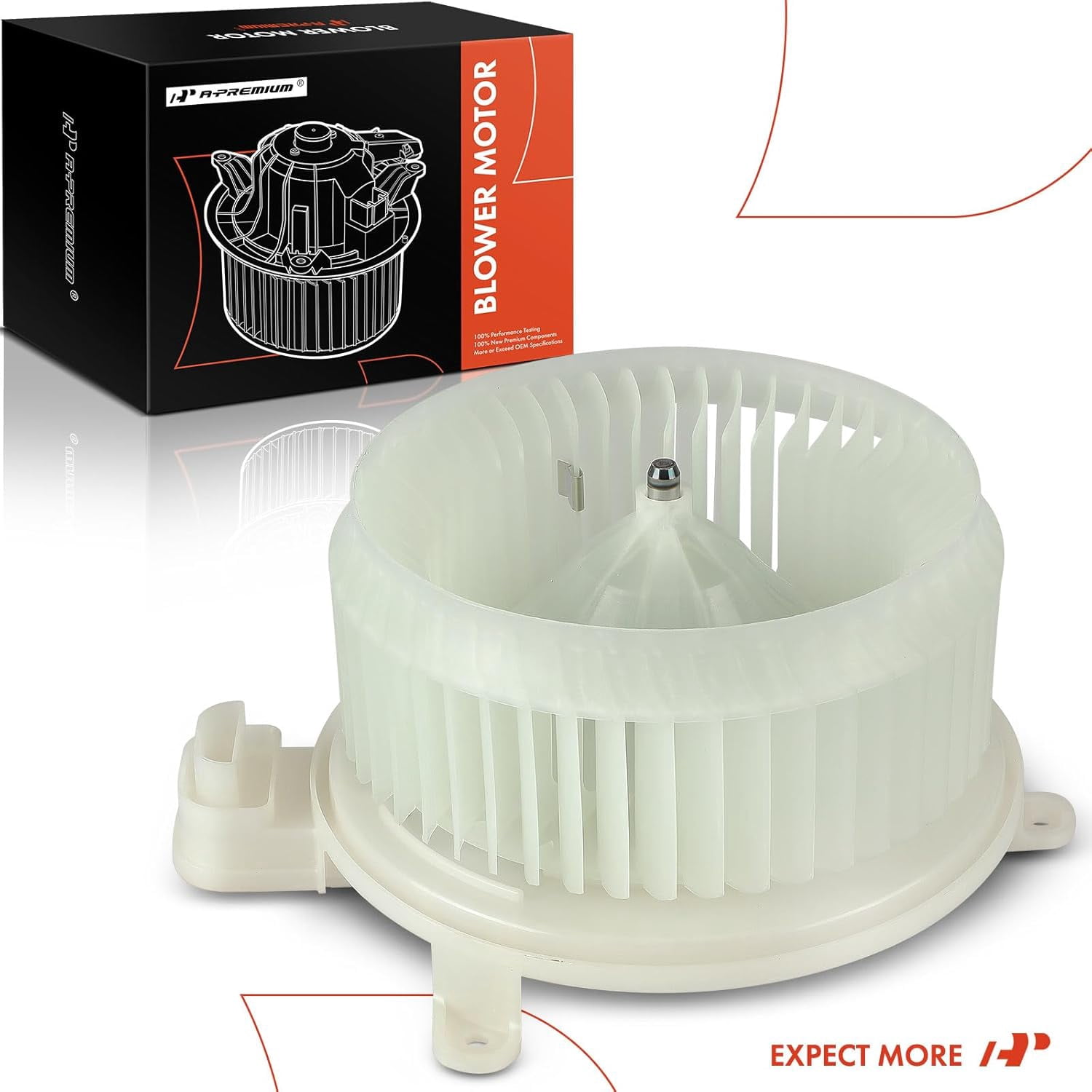 A-Premium HVAC Blower Motor Compatible with Lexus GS300 GS350 GS430 GS450h GS460 IS F IS250 IS350 with brushless motor Front Fits select: 2008-2009 LEXUS IS-F