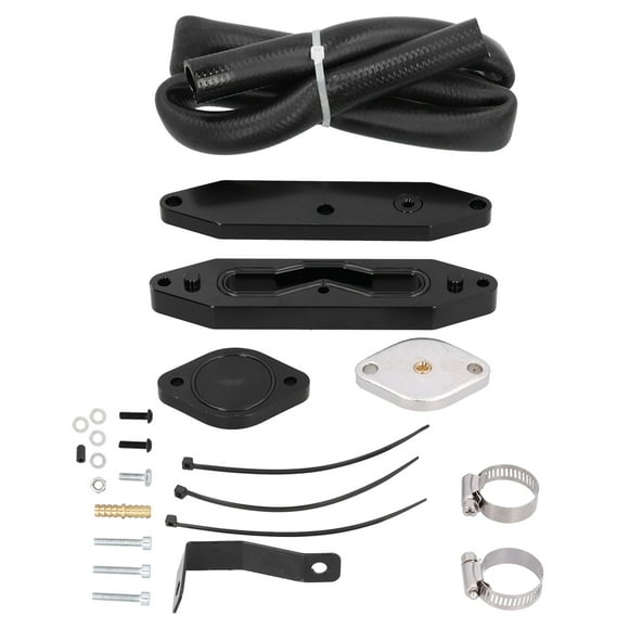 Valve de Recirculation de Gaz d'Échappement, Kit de Valve EGR Antirouille 67EGRPT1114 Pratique pour Remplacement de Voiture pour 6.7L Powerstroke 2011-2019