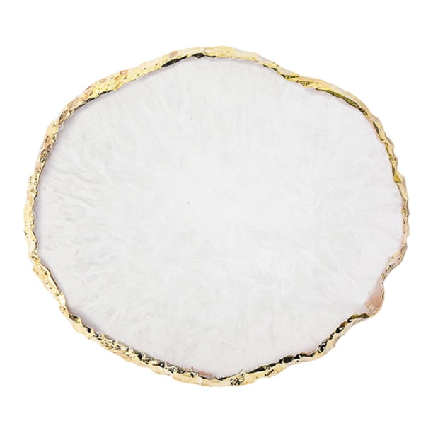Paleta de arte de uñas DIY, soporte para uñas, herramienta de exhibición, mezcla cosmética decorativa para uñas Blanco