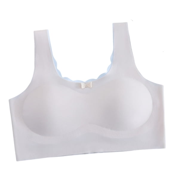 YAYUBA Little Girl Bras With Padding,Girls Training Bra-Racerback Sports Seamless Bras, Teen Bra Comfort Seamless, Girls Bra