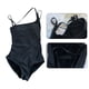 thumbnail image 3 of Traje de baño de una pieza para mujer Traje de baño con corte de horquilla alta con control de barriga y un hombro, 3 of 6