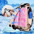thumbnail image 4 of Tong Color And Style Random Summer Backpack 4 Boxes Ice Pad Ice Sensation Ice Pad Double Shoulder Backpack Ice Pad Outdoor Hiking Climbing Backpack Functional Seat Pad Pad 40ml, 4 of 5