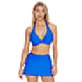 thumbnail image 4 of Sunsets Swimwear Electric Blue Muse Halter Top, 4 of 4