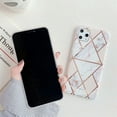 thumbnail image 7 of Anynve iPhone 11 Pro Max Case, Electroplating Splicing Marble Pattern Gilding Military-Grade Drop Protection Phone Case for iPhone 11 Pro Max, Random Color, 7 of 7