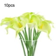 thumbnail image 1 of 10Pcs Artificial Calla Lily Flowers Wedding Home Outdoor Bouquet Multi-Colors Decor, 1 of 4