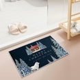 thumbnail image 4 of Boovnll Christmas Door Mat - 16x24" Non-Slip Catch Mud Printed Christmas Doormat Winter Holiday Decor for Indoor, Outdoor, Home, Entrance, Kitchen, Christmas Decorations, 4 of 7
