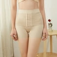 thumbnail image 2 of asdoklhq Womens Plus Shapewear,Women's High-waisted Abdomen Leaky Butt Sculpting Waist Shaping Pants, 2 of 9