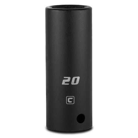 UPC: 0886352552202 | Capri Tools 20 mm Deep Impact Socket  1/2-Inch Drive  6-Point  Metric