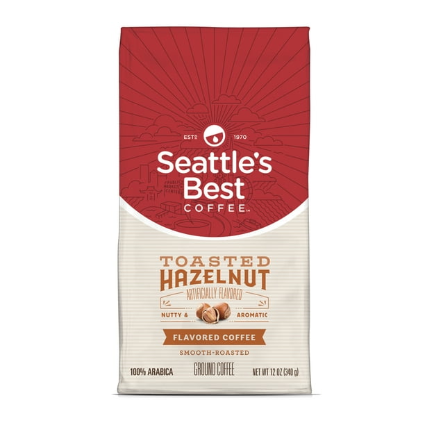 Seattles Best Coffee Toasted Hazelnut Flavored Medium