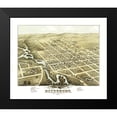 thumbnail image 2 of Stoner 13x12 Black Modern Framed Museum Art Print Titled - Reedsburg Wisconsin - Stoner 1874, 2 of 5