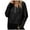 Black, variant on Womens Hoodies Half Zip Long Sleeve Fleece Crop Pullover Sweatshirts with Pockets Soft Lightweight Quarter Zip up Cropped Hooded Sweatshirts Tops Fashion Cute Sweatshirts Hot Pink XXL