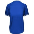 thumbnail image 2 of Holloway Sportswear 2XL Retro V-Neck Baseball Jersey Royal/White 221021, 2 of 5