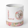 thumbnail image 2 of English Bulldog Style 3 LOVE 10 oz Decorative Soy Candle, 2 of 4