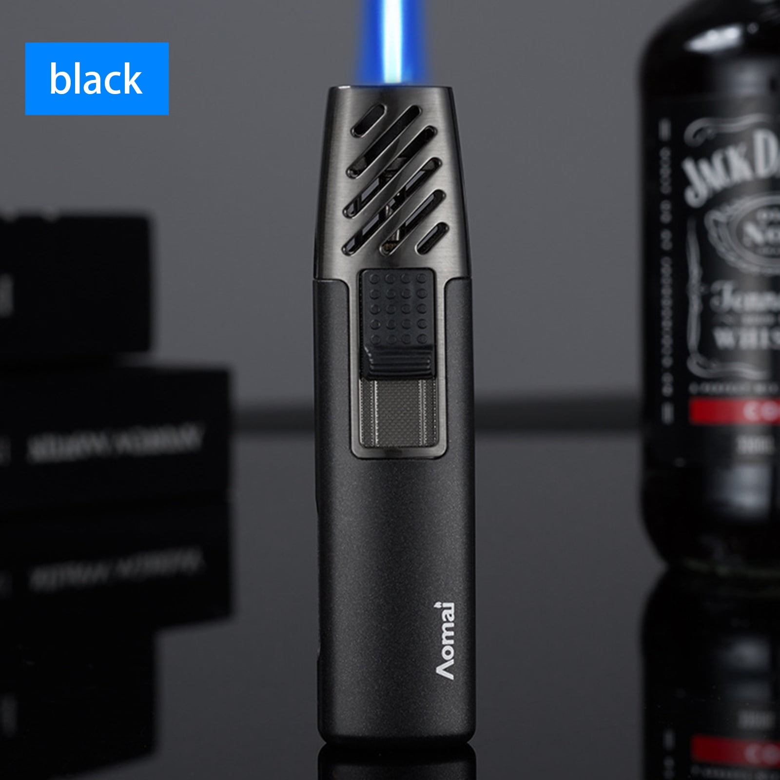 Ycolew Cooking Torch Lighter Butane Refillable Cool Lighter, Adjustable