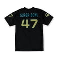 thumbnail image 2 of NFL Boys Super Bowl 47 Jersey, Negro, S (8), 2 of 2