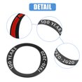 thumbnail image 3 of Tapa central para llanta de rueda, cubierta para anillos de cubo para Mazda CX-3 CX-4 CX-5, paquete de 4, color negro, 3 of 6