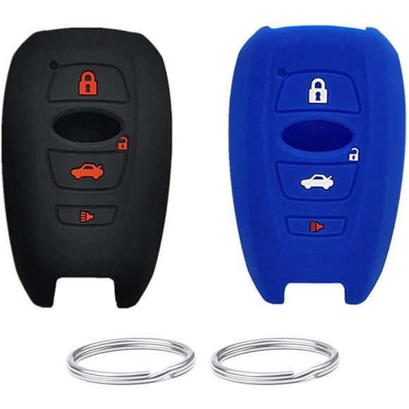REPROTECTING Silicone Rubber Key Fob Cover Compatible with 2014-2021 Subaru Ascent BRZ Crosstrek Forester Impreza