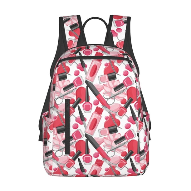 Disketp Makeup Mochila Ligera e Impermeable, Mochila de Día Resistente para Viajes, Senderismo y Uso Diario para Hombre y Mujer