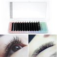 thumbnail image 4 of 1 Box Natural Eyelashes Y Shape Design Lightweight Soft Fluffy False Eyelashes Black, 4 of 5
