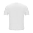 thumbnail image 3 of Fanxing Mens V Neck Under $15 White Classic Solid Colors Undershirt Tops L, 3 of 6