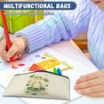 thumbnail image 4 of KUIFORTI Frog Pencil Bag Large Capacity Pencil Case Cute Pencil Pouch Cosmetic Bag Pencil Bags with Zipper for Office Small Zipper Pouch for Pencils, 4 of 7