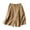 Khaki, variant on Summer Clearance! Zpanxa Womens Shorts Casual Women Loose Fitting High Waisted Linen Wide Leg Long Pants Appear Slim and Color Pants Beige M