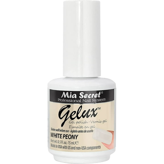 Mia Secret Gelux Gel Polish - (GP-124) WHITE PEONY