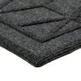thumbnail image 5 of Northlight Modern Black Coir Outdoor Doormat, 1' x 2', 5 of 6