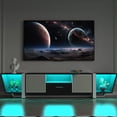 thumbnail image 2 of Black Entertainment Center with Multiple LED Modes and Built - in Socket / Useful in Living Areas, 2 of 6