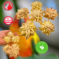 thumbnail image 3 of Bonka Bird Toys 3821 Pk6 Medium Palm Flower Craft Part Foot Talon Parrot Conure, 3 of 7