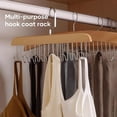 thumbnail image 4 of Anti Slip Multi Hook Coat Rack, 2 PCS Multi Hanger, 360 Degree with 8 Hooks Coat Rack, 4 of 8