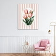 thumbnail image 3 of Stupell Industries French Country Vintage Tulips on Stripes Canvas Art, 30 x 40, by Ink Drop Loft, 3 of 8
